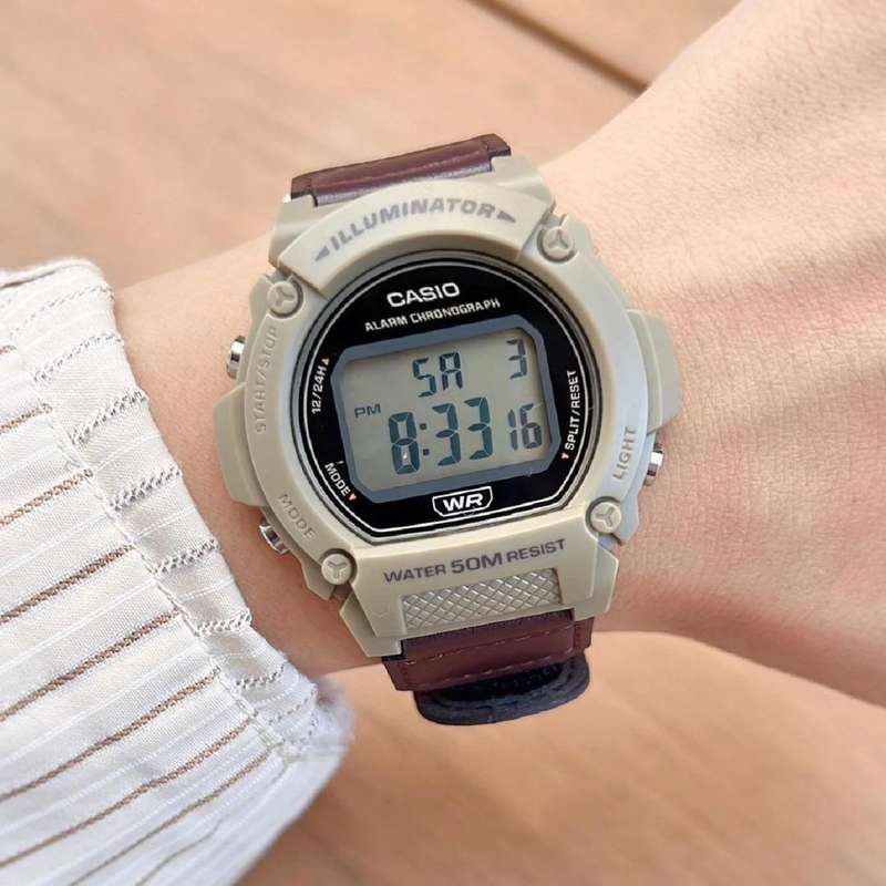 Casio Watch W-219HB-5A