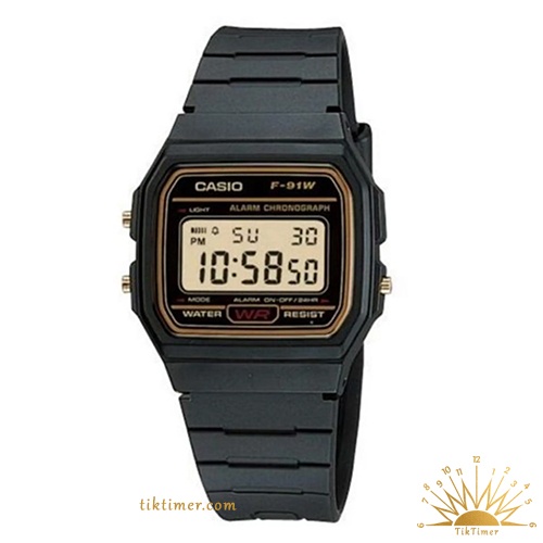 ساعت مچی دیجیتالی کاسیو (Casio) مدل F-91WG-9Q